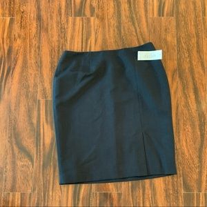 Kasper Black Pencil Skirt